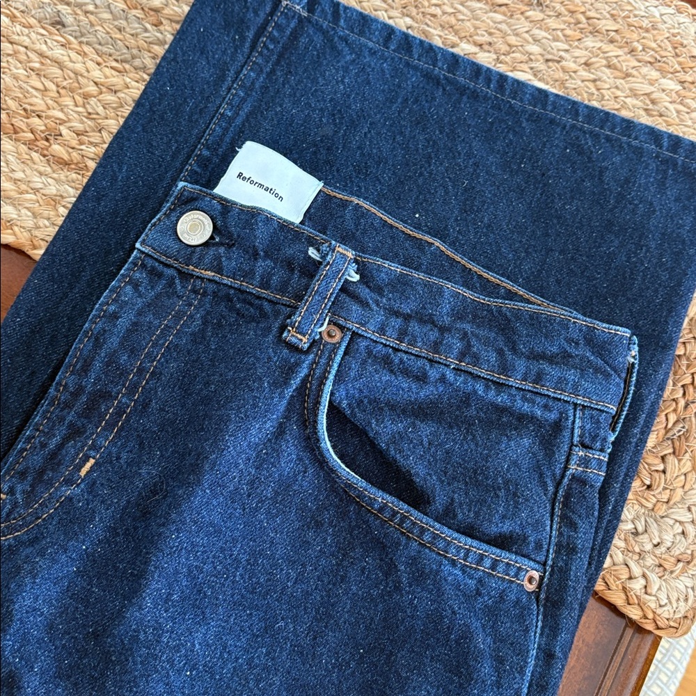 Reformation Cary Low Rise Slouchy Wide Leg Jeans - Picture 15 of 16